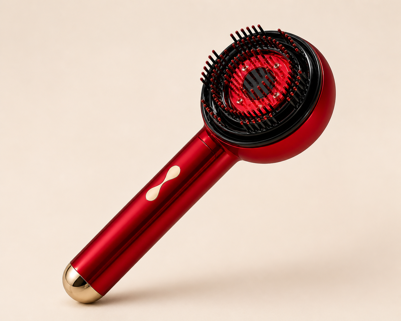 Electric Scalp Vibration Massage Comb Infrared Head Knead Massager Red Light Hair Growth Liquid Oil Applicator Anti-Hair Loss